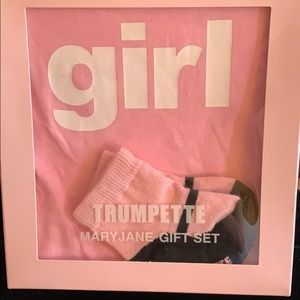 3 piece baby girl gift set new in box Boutique!